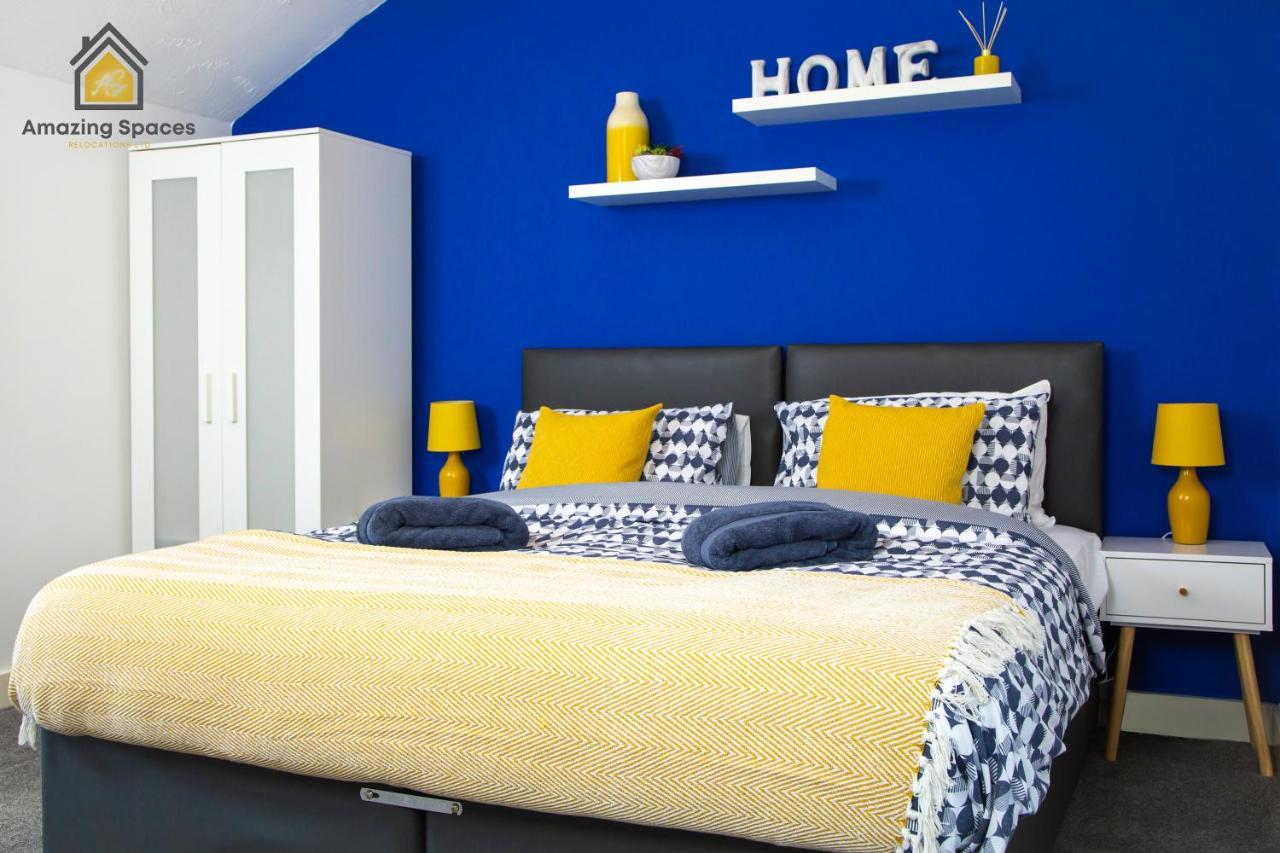 Large Unique 2 Bedroom Duplex Apartment With Private Parking & Free Wifi - Vat Qualifying By Amazing Spaces Relocations Ltd Warrington  Dış mekan fotoğraf