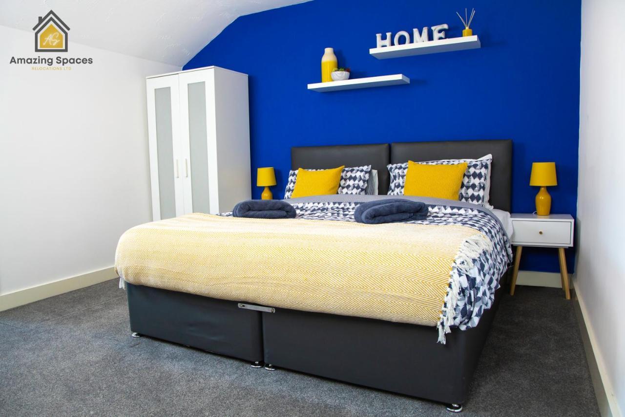 Large Unique 2 Bedroom Duplex Apartment With Private Parking & Free Wifi - Vat Qualifying By Amazing Spaces Relocations Ltd Warrington  Dış mekan fotoğraf